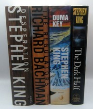 Stephen King Hardcover 1st Edition Book Lot Dark Half Regulators Desperation picture