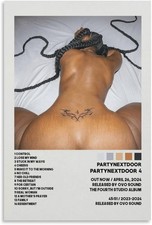 PartyNextDoor PND Album Poster R&B Music Wall Art Unframed 24x36 picture