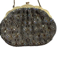 L'Etoile by Pam Vintage Evening Bag Rhinestone Purse Austrian Crystals 50's rare picture