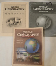 Abeka World Geography Textbook 2nd Ed. Answer/Text/ Quiz Keys picture