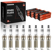 A-Premium Iridium Platinum Spark Plugs Pack of 8, Fine Wire, V8 Engine picture