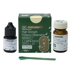 GC Fuji IX Gold Label 9 High Strength Mini Pack Dental GI Radiopaque Posterior picture