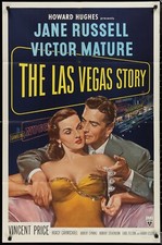 THE LAS VEGAS STORY, 1952 Original 1SH Film Noir Movie Poster picture