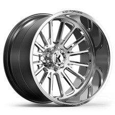 22x12 KG1 Forged KC010 Victor Polished FORGED Wheel 8x6.5 (-44mm) picture