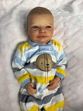 Crafty Cradle Nursery Realborn James Reborn Boy Doll 19 in 4.5 lb picture