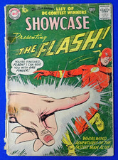 Showcase #8 FR DC 1957 KEY The Flash Barry Allen Silver Age Carmine Infantino picture