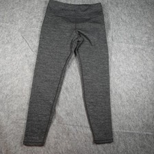 Athleta Leggings Womens Medium Gray Altitude Polartec Fleece Lined High Rise picture