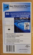 GE thql2150gft Midwest Electric UG412RMW250 50 Amp 240-Volt Spa Panel 120/240V picture
