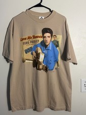 Vintage 1998 Elvis Presley LOVE ME TENDER Band Rock Tee Shirt Size XL picture