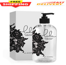Personal Lubricant. Lulu Lube Natural Water-based Lubes for Men and Women. 16 Oz picture