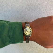Classy Y2K 2000s style Silver and Gold watch [COPY] picture
