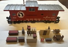 HO Scale INTERIOR 3D Print Red Seats Fits Atlas Wide Vision Caboose picture