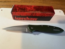 Kershaw Green 1660 OL Folding Knife Ken Onion SpeedSafe MADE USA NIB picture