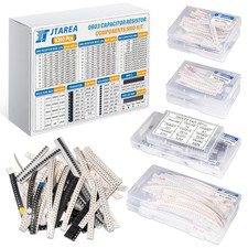 6390pcs 0603 SMD Electronic Component Kit 1% 5% Resistor Capacitor Diode Transis picture