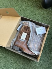 Ariat Sport Western Wide Square Toe Boots Men’s 13D Dark Tan FATS 10063836 NWT picture