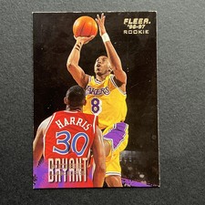 Fleer 1996-97 Kobe Bryant #203 RC Rookie Los Angeles Lakers picture