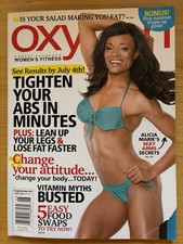 OXYGEN WOMEN’S FITNESS MAGAZINE ALICIA MARIE JUNE 2009 picture