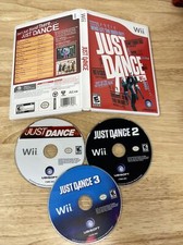 Just Dance 1 2 3 Nintendo Wii Set 3 Game Bundle Guaranteed Party Fun picture