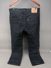 Vintage Levis 751 02 Mens Black Denim Jeans Size 34x30 picture