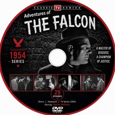 The Adventures of the Falcon 1954 Collectors DVD – 29 Episodes – Classic Crime picture