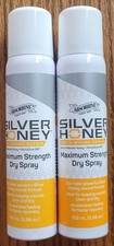 2x Absorbine Silver Honey Rapid Wound Repair Max Strength Dry Spray  picture