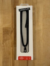 CASETiFY Rope Cross-body Strap Compatible w/ Most Cell Phone Cases Black NEW 8mm picture