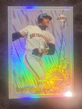 1996 Topps Chrome Barry Bonds Wrecking Crew Refractor #WC3 Raw San Francisco  picture