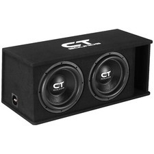 CT Sounds Dual 12” 2600W Loaded Tropo Series Subwoofer Box - TROPO-2X12D4 picture