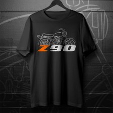 For Harley-Davidson Z90 1973-1975 fans - Motorcycle T-Shirt for Riders picture