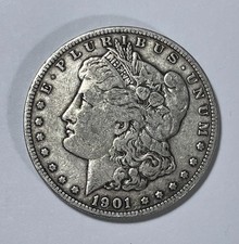 1901-S Morgan dollar (#22360) Original VF picture