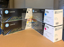 HP 210X  High-Yield Toner Cartridge Set-Black, Cyan, Magenta, Yellow ( 4-pack) picture