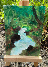 ACEO/ATC Original Acrylic Mini Painting 