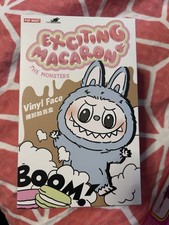 AUTHENTIC POPMART Labubu Exciting Macaron “Sesame Bean” SEALED BOX/NEW IN BOX picture