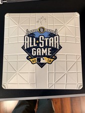 Manny Machado Signed 2016 All Star Game Full Sized Base American League orioles picture