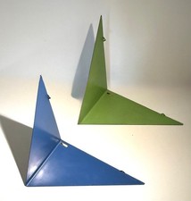 Rare Poul Cadovius butterfly shelves painted metal made in Denmark 1960's SALE picture