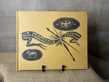 Vintage 1956 Hardcover Picture Book Mr. Peaceable Paints Story Americana Child picture