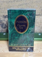 🔥VTG 80-90s POISON CHRISTIAN DIOR  spray EDT 1.7 oz 50 ml OLD 🔥NEW & SEALED🔥 picture