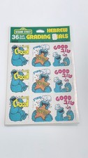 Vintage Hebrew Grading Seals Stickers 36 Teacher Reward Labels picture