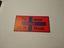 Mosin Nagant Finnish M-39 decal picture