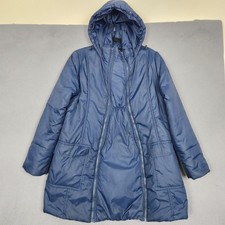Modern Eternity Coat Womens Medium Blue 3 in 1 Maternity Insulated MEPC009 picture