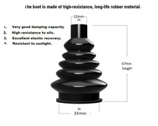 New upgrade BOOT kit 5 Pieces, JOYSTICK Controller Boom, Truck, Lift Axis picture