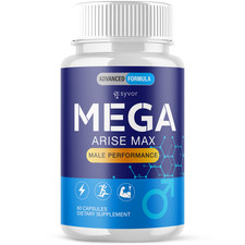 (1 Pack) Mega Arise Max Advanced Male Support Supplement MegaArise 60 Capsules picture