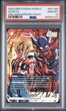 2026 DBS Fusion World Gogeta FP-080 2nd Anniversary Pack PSA 10 picture