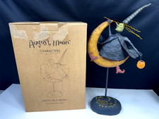 August Moon Halloween Witch on a Moon Dan DiPaolo Lang 2003 Retired Figure picture