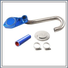 For 2003-07 Ford 6.0L Powerstroke Diesel Cut-Off Kit Aluminum Alloy Coolant Hose picture