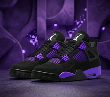(WOMEN Size US) - Jordan 4 Purple Thunder New CT8527-018 picture