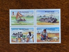 1986 Marshall Islands Sc# 115-118 (118a) Operation Crossroads Atomic Bomb Tests picture