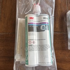 3M SMC/Fiberglass Repair Adhesive-1, 08243, Black, 200 mL Cartridge- Expired picture