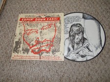 VARIOUS COMIN DOWN FAST ORG ROCK LP PIC DISC ON HELTER SKELTER NM picture