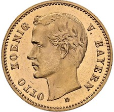 Germany - 1912  D - Otto - 10 Marks - Munich Mint - NGC MS65+ - Pristine Rarity picture